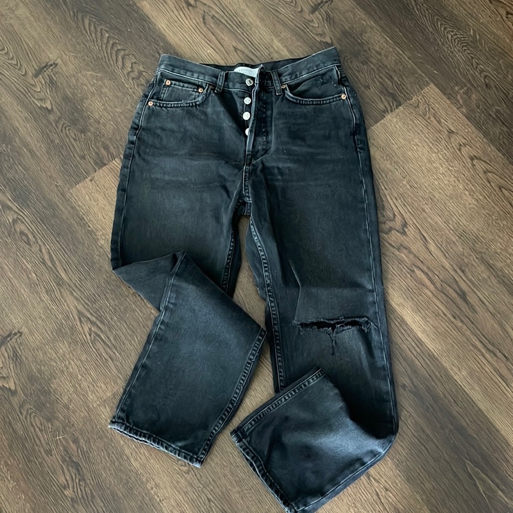 Top shop dad jeans